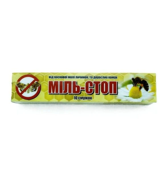 Полоски Моль-стоп для защиты сот от восковой моли, 10 шт (PM0001RU)