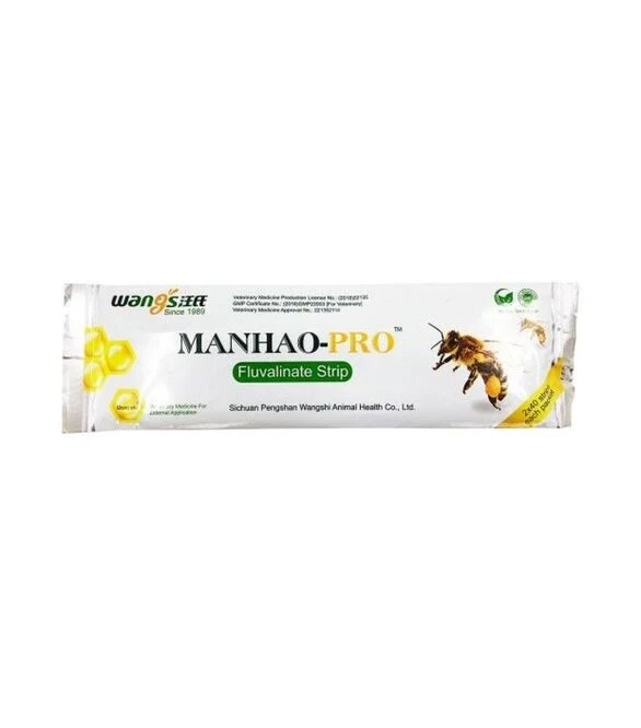 Полоски MANHAO, флувалинат, для лечения и профилактики вароатоза, 80 шт (PV0028CH)