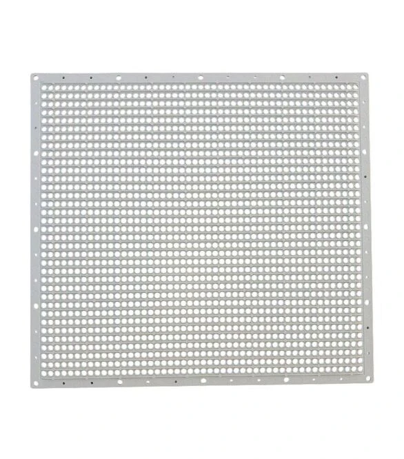 Решетка донного пылесборника Lyson 341х371 мм, круглые отверстия (RP30230PL)
