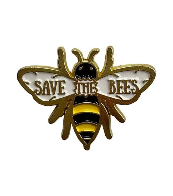 Значок SAVE the BEES (ZN005)