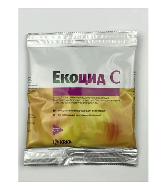 Дезінфікуючий засіб Екоцид С, 50 грам (PO0027SL)