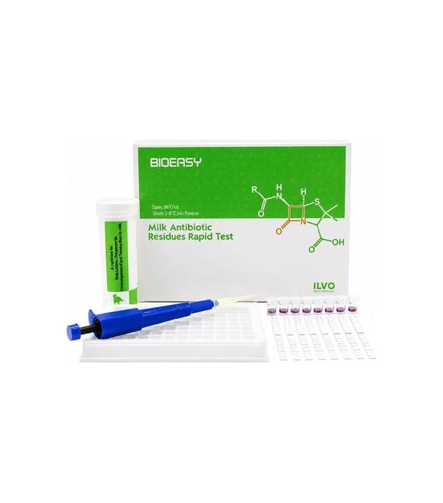 Тест Bioeasy Rapid Test for BTSC 4 IN 1 для определения антибиотиков в молоке, 96 анализов