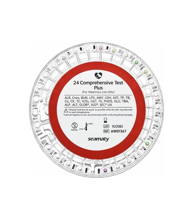 Реагент-диск Seamaty для SMT-120VP, комплексное исследование, 24 параметра