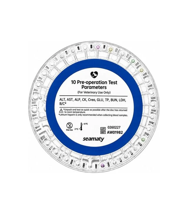 Реагент-диск Seamaty для SMT-120VP, предоперационное исследование, 10 параметров