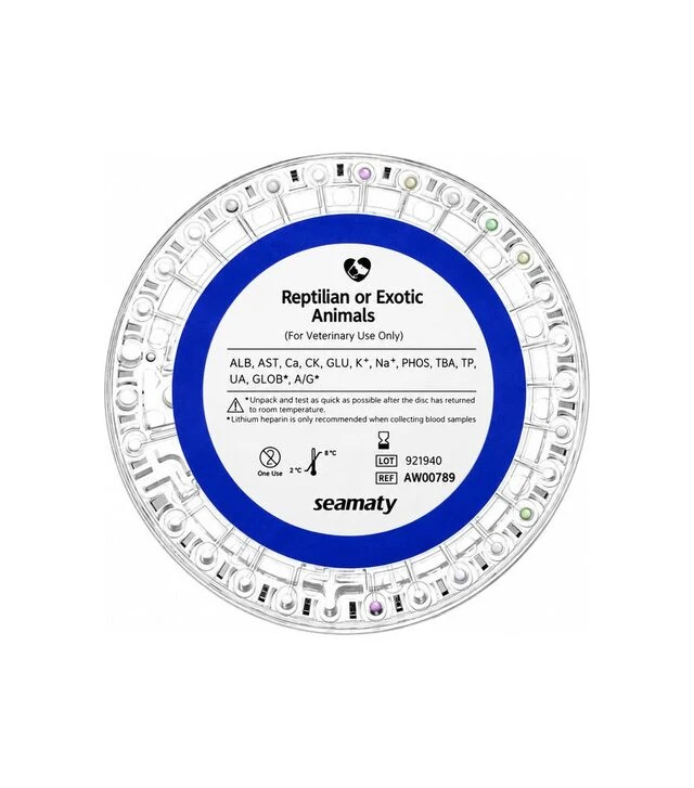 Реагент-диск Seamaty для SMT-120VP, рептилии и экзотические животные, 13 параметров