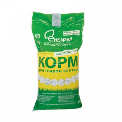 Комбікорм Молодняк водоплавної птиці віком 4-8 тижнів (ріст) (крупка), 25 кг