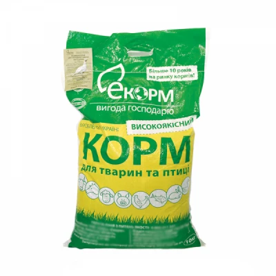 Комбикорм Молодняк индеек возрастом 9-13 недель (рост) (крупка), 10 кг