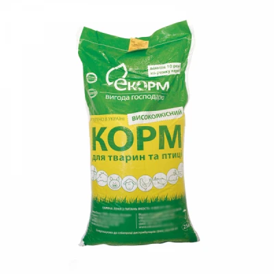 Комбикорм Молодняк яичных кур возрастом 9-17 недель (рост) (крупка), 25 кг
