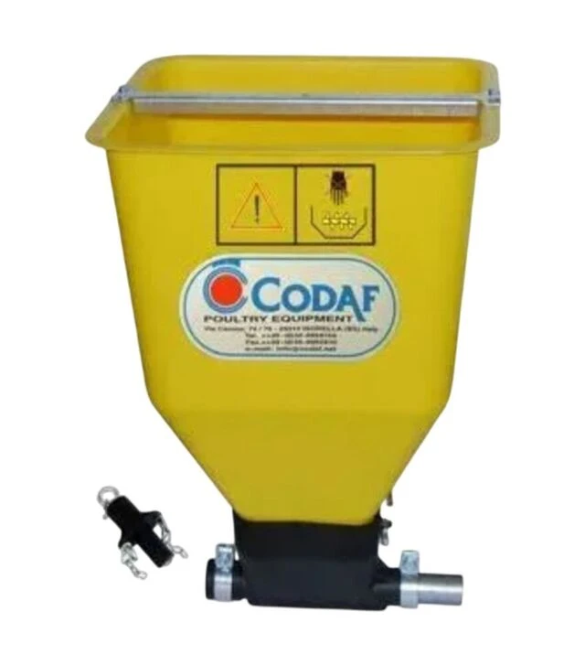 Бункер для корму Codaf пластиковий, 60 кг