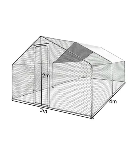 Вольєр для свійських птахів 3×4×2 м