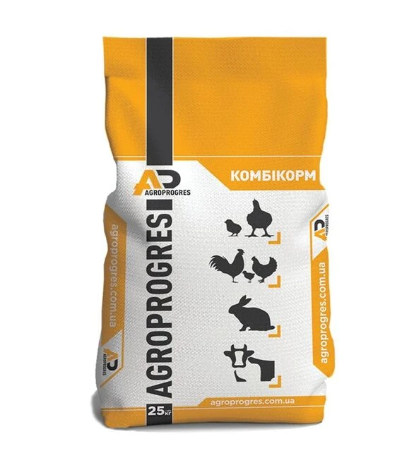 Комбікорм Кролі Молодняк (гранула), 25 кг