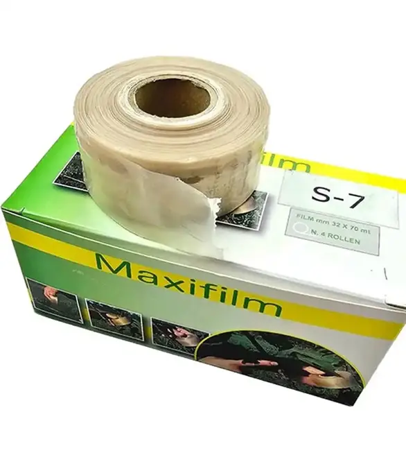 Лента для прививки MAXIFILM S7, 32 мм, перфорация 70 мм, 70 м (MAXIFILMS7)
