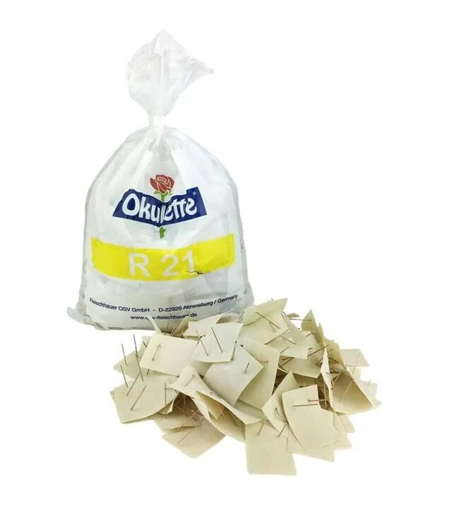 Латка для окулірування троянд Okulette R 21/24x40 мм, 1000 шт (Okulette21)