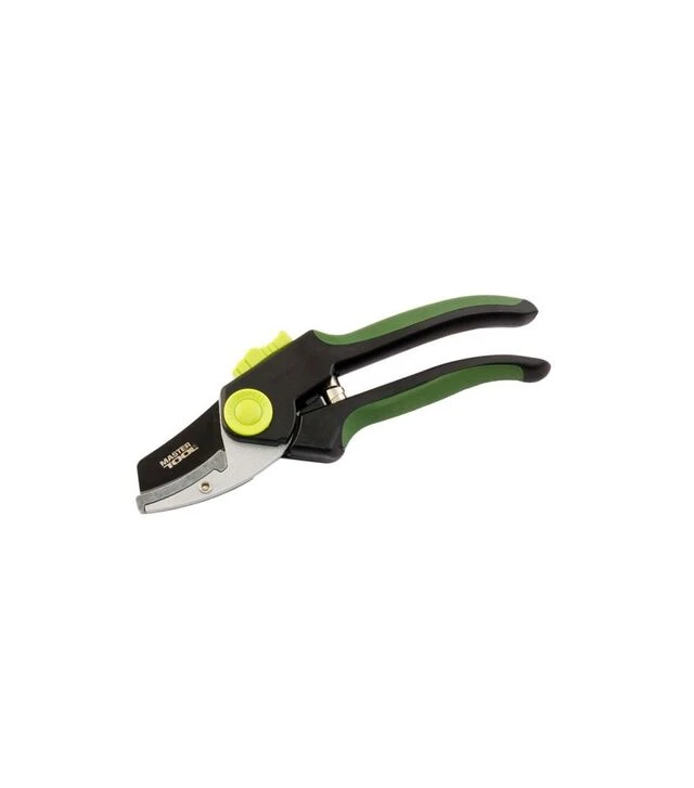 Секатор MASTERTOOL 200 мм, с наковальней и тефлоновым покрытием (14-6124)