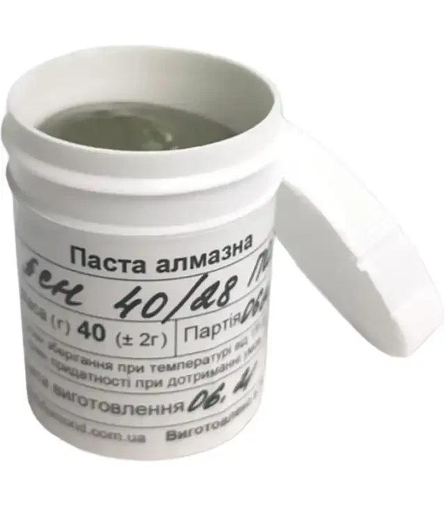 Алмазная паста АСH 40/28 ПОМГ (20%) 400 Grit, 40 г