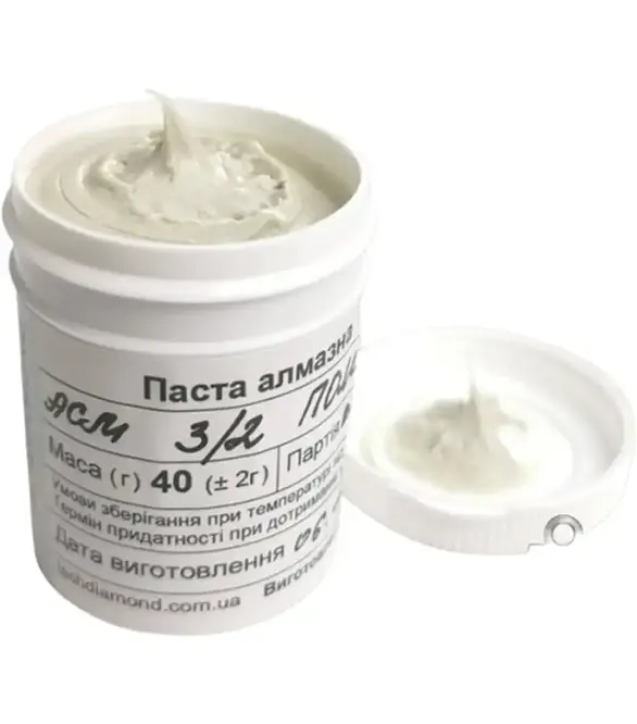 Алмазна паста АСМ 3/2 ПОМГ (5%) 8000 Grit, 40 г