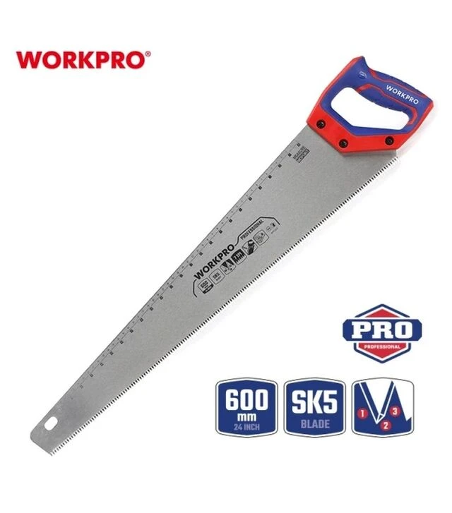 Ножовка WORKPRO SK5 PRO, 600 мм (WP215009)