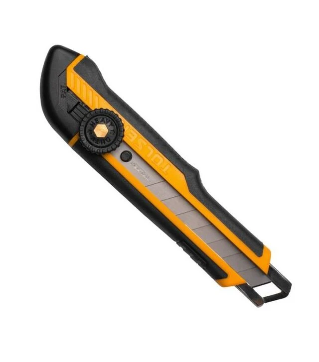Ніж сегментний Tolsen 18 мм з фіксатором (30092)