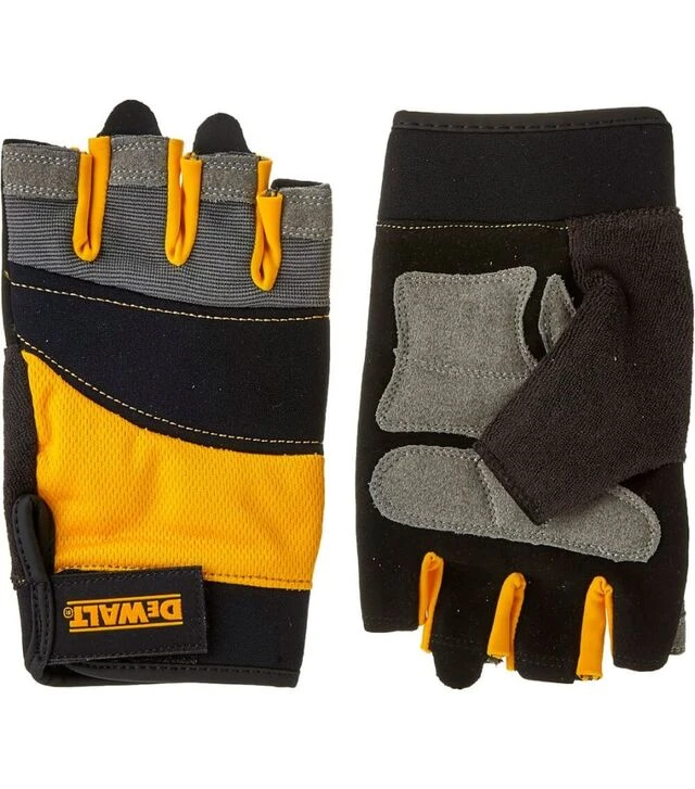 Перчатки DeWalt с дополнительными накладками на ладони, размер L/9(DPG213L)