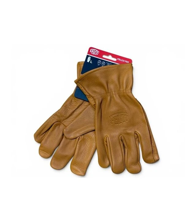 Перчатки кожаные FELCO 703L, размер 9