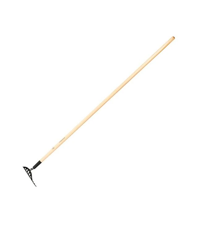 Граблі для троянд Fiskars Solid, з дерев'яною ручкою (1011597)