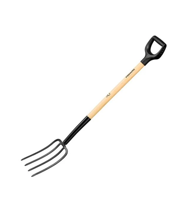 Вила садові Fiskars Solid, з дерев'яною ручкою (1070676)