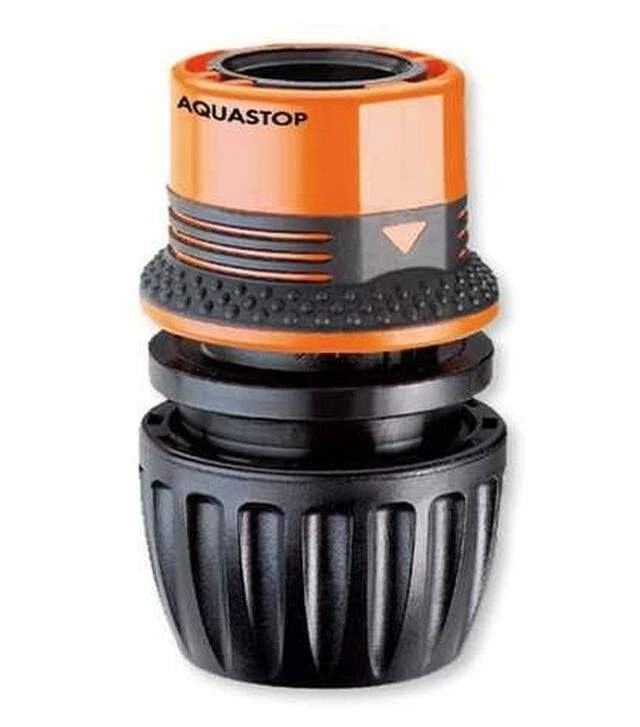 Конектор Claber Ergogrip 1/2"-3/4" для поливального шлангу з системою аквастоп (85490000)