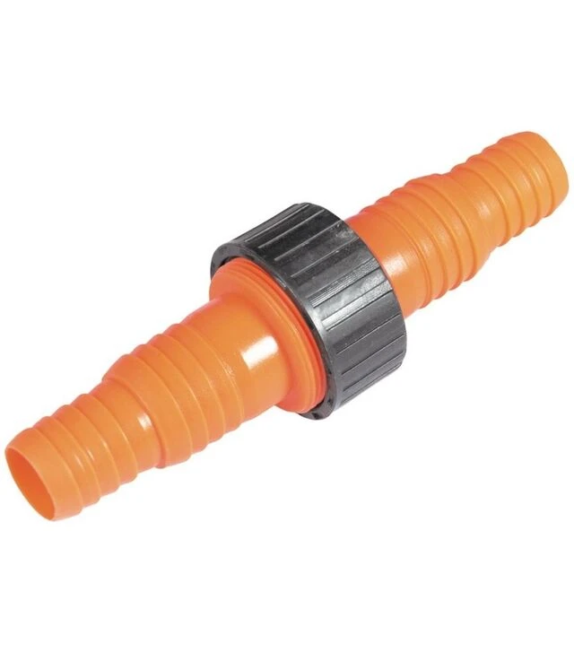Соединитель для шланга резьбовой ХОЗЯЙ 3/4"- 1", с гайкой (92-9100)