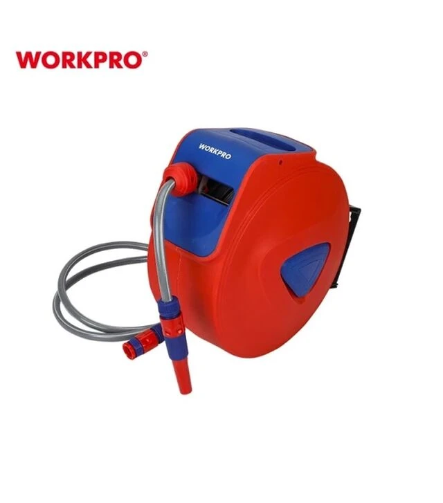 Котушка зі шлангом WORKPRO настінна, 20 м (WP334014)