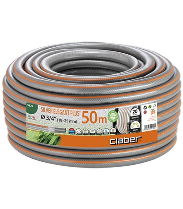 Шланг поливочный Claber Silver Elegant Plus 3/4" 50 м (91290000)