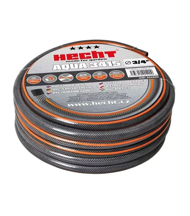 Шланг для поливу HECHT AQUA 3415, 3/4", 15 м