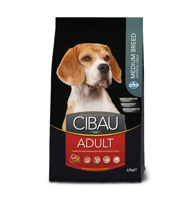 Сухой корм для собак средних пород Farmina Cibau Adult Medium с курицей, 2,5 кг