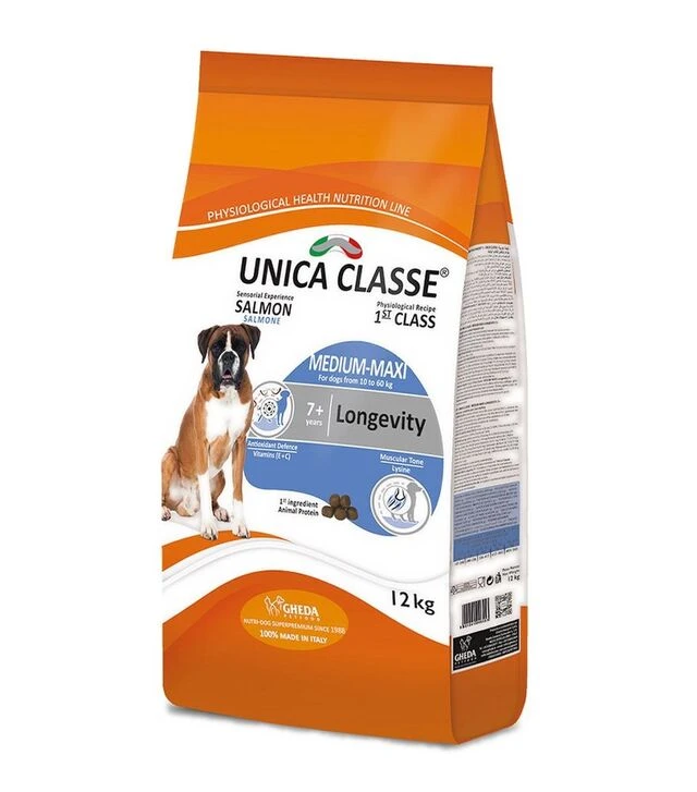 Сухий корм для дорослих собак великих порід GHEDA Unica Classe Maxi з куркою, 15 кг
