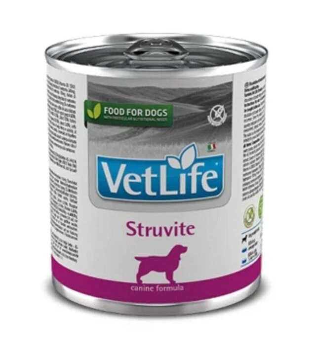 Лечебный влажный корм для собак Farmina Vet Life Struvite для растворения струвитных уролитов, 300 г