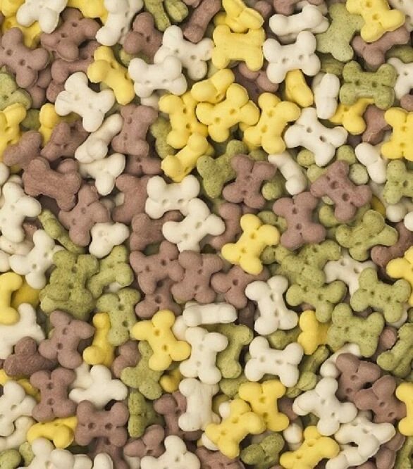 Печиво для собак AnimAll Crunch Dog кістка Mix XS, 3 кг