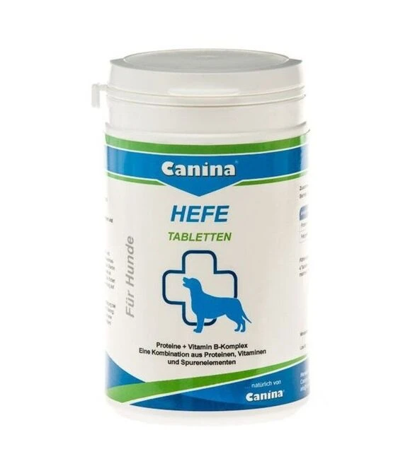 Вітамінний комплекс групи B для собак Canina Hefe з дріжджами та ензимами, 310 шт