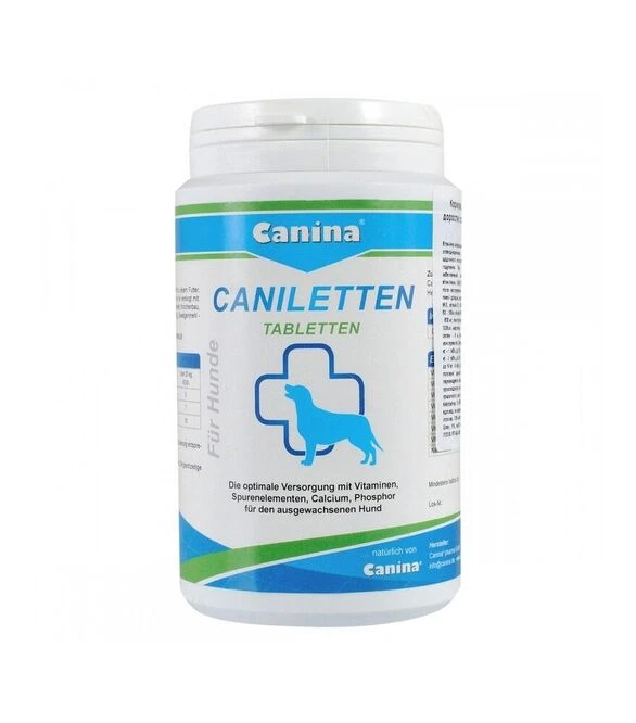 Витаминно-минеральный комплекс для собак Canina Caniletten, 150 шт