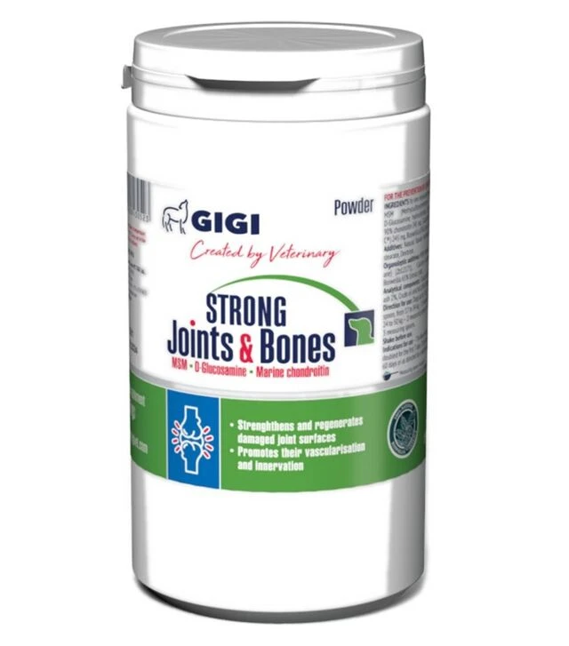 Добавки для собак GiGi Strong Joints & Bones для поддержки суставов, порошок, 1040 г