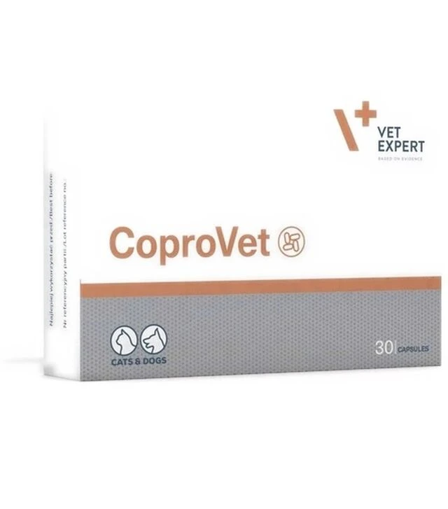 Капсули для собак і котів VetExpert КопроВет для вирішення проблеми копрофагії, 30 шт