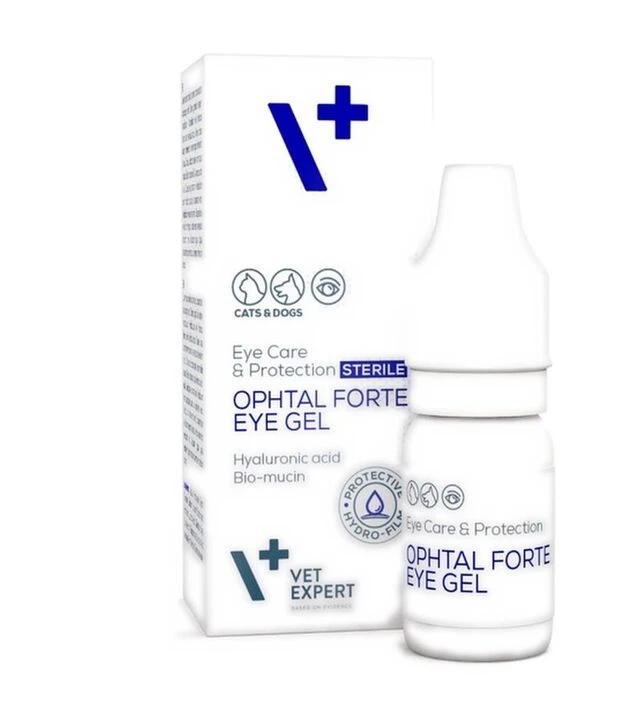 Гель очний для собак і котів VetExpert Ophtal Forte професійне застосування, 7 мл