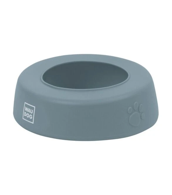 Миска-непроливайка для собак і котів WAUDOG Silicone сіра, 750 мл