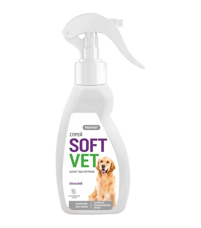 Спрей для собак ProVET SoftVet захист від погризів, 250 мл