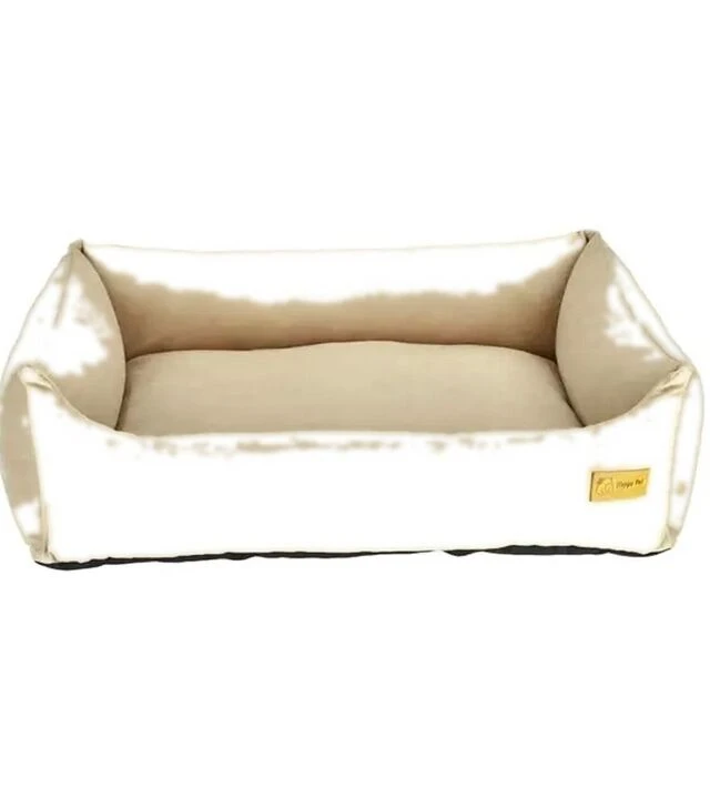 Лежак для собак HAPPY PET Basic, размер L, бежевый