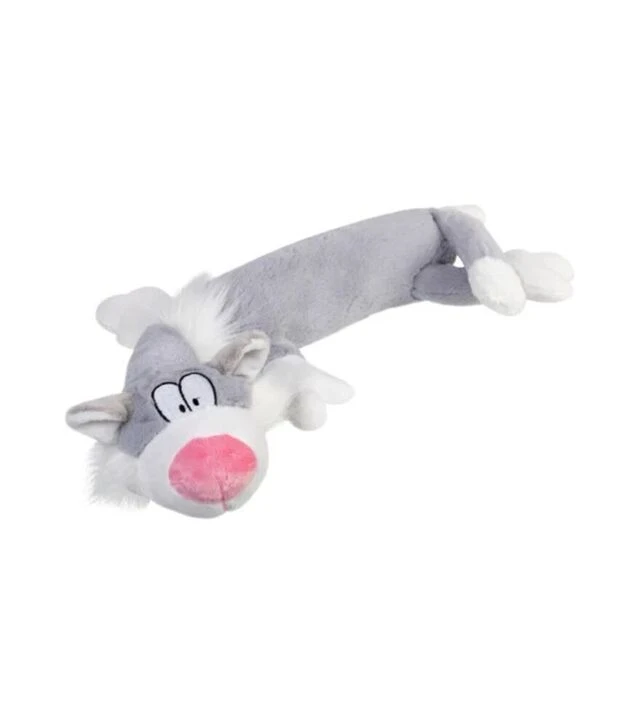 Игрушка для собак GiGwi Plush Friendz Кот с пищалкой, 63 см