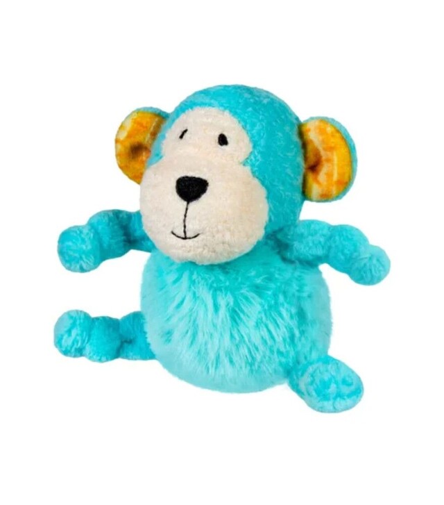 Игрушка для собак GiGwi Suppa Puppa Обезьянка с мячиком внутри, 11 см