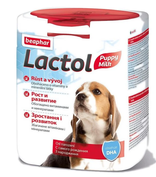 Замінник молока для цуценят Beaphar Lactol сухе молоко, 500 г