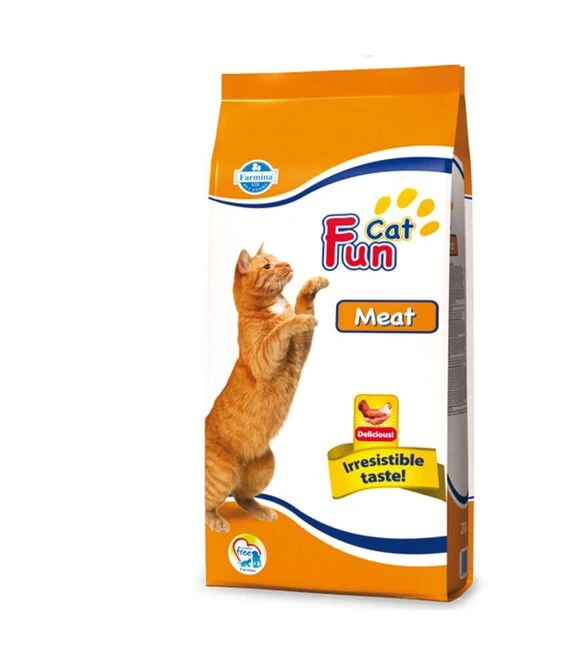 Повнораціонний сухий корм для котів Farmina Fun Cat з м’ясом, 20 кг