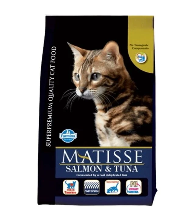 Сухой корм для кошек Farmina Matisse с лососем и тунцем, 10 кг