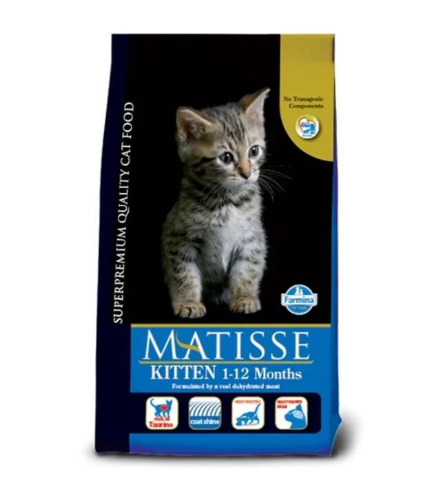 Сухий корм для кошенят, вагітних та годуючих котів Farmina Matisse з куркою, 10 кг