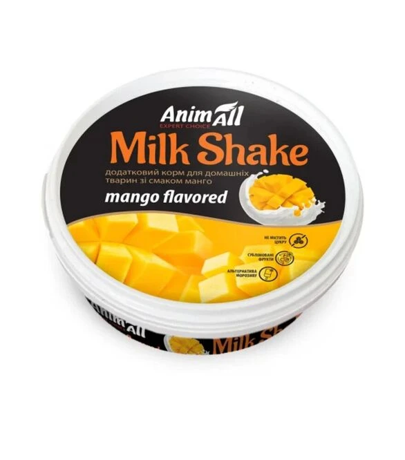 Ласощі для котів і собак AnimAll сухе морозиво зі смаком манго, 30 г